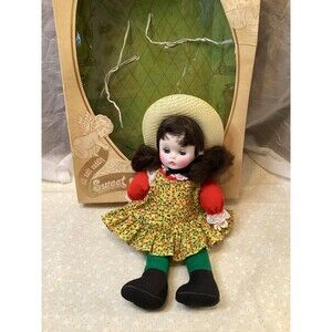 Sweet Memory Horsman Baby Doll Sleepy Eyes Rooted Hair Cloth Body Boxed Hair Net